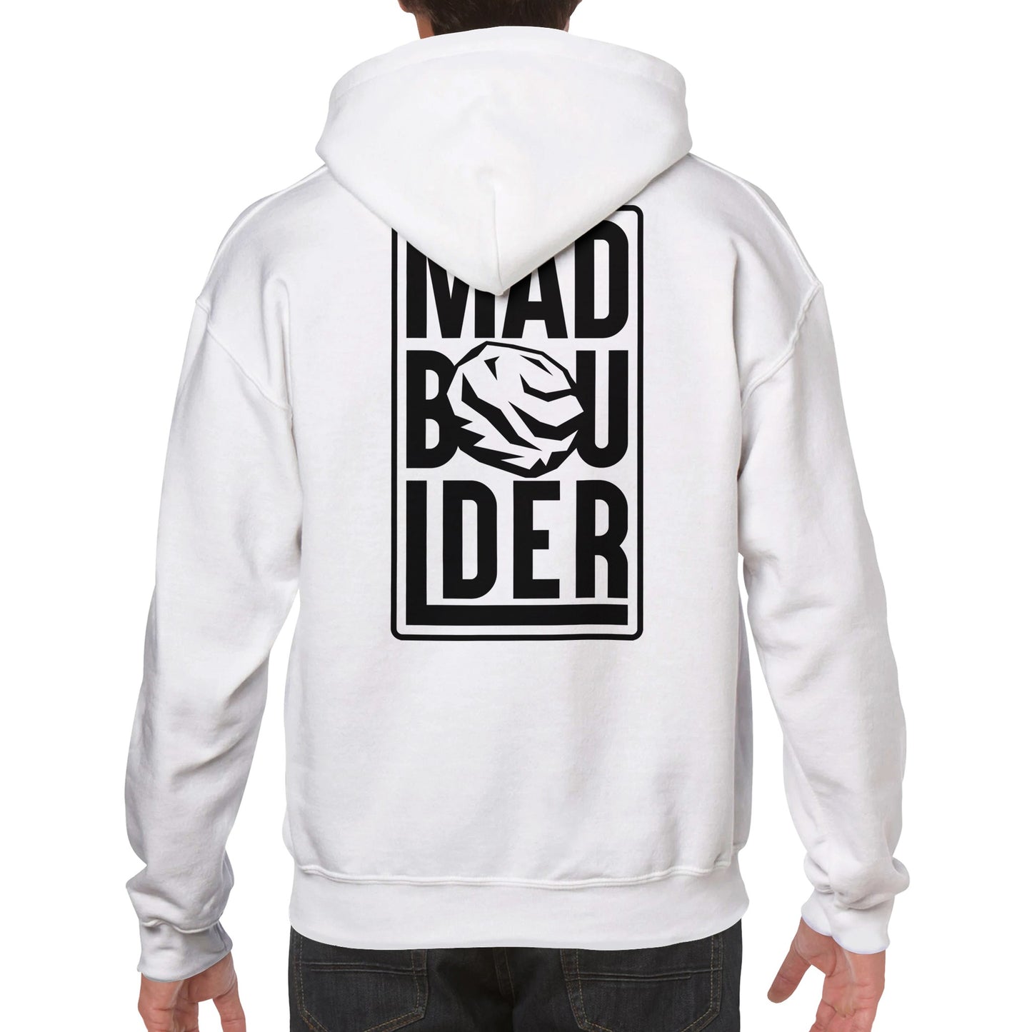 MadBoulder Black Edition Classic Unisex Pullover Hoodie
