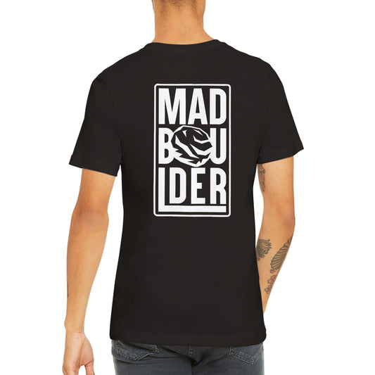 MadBoulder White Edition Premium Unisex T-shirt