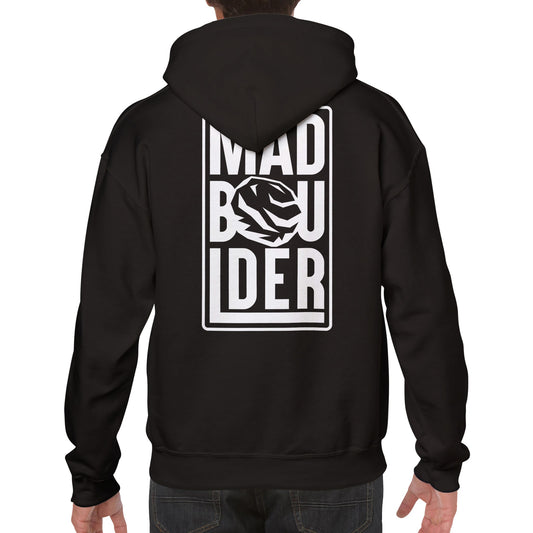 MadBoulder White Edition Classic Unisex Pullover Hoodie